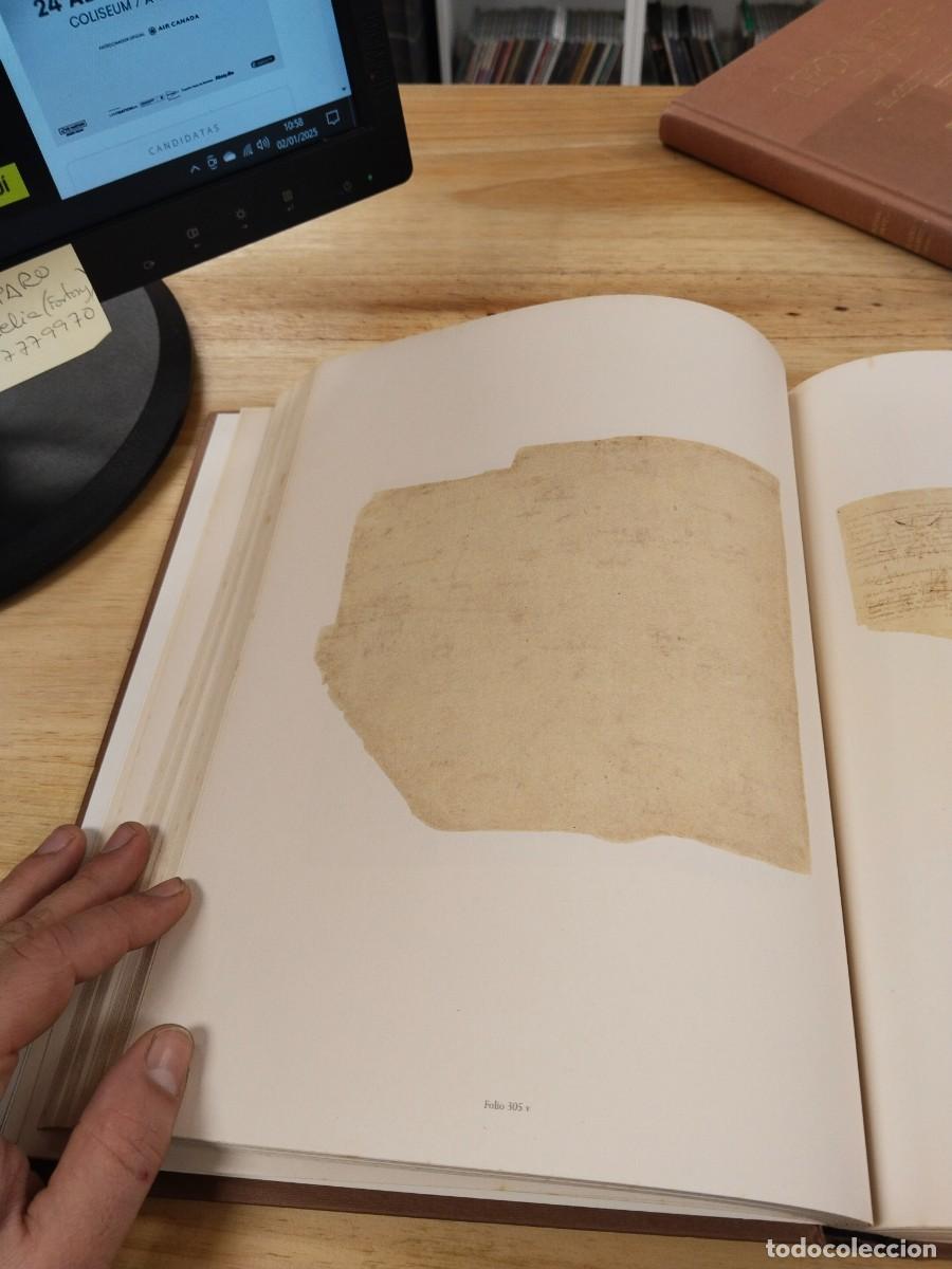 Libros de segunda mano: El C&oacute;dice Atl&aacute;ntico - Leornardo da Vinci. Editorial Folio - Foto 15