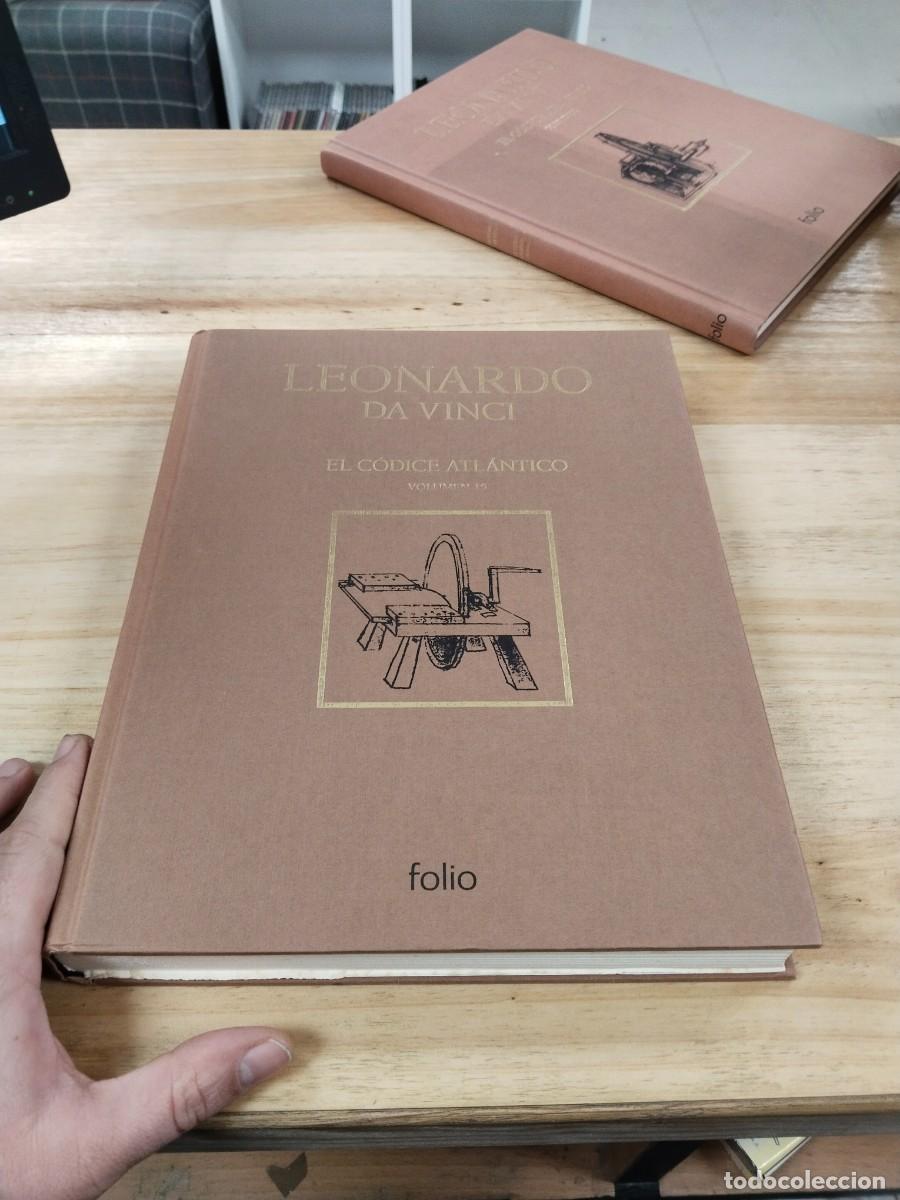 Libros de segunda mano: El C&oacute;dice Atl&aacute;ntico - Leornardo da Vinci. Editorial Folio - Foto 19