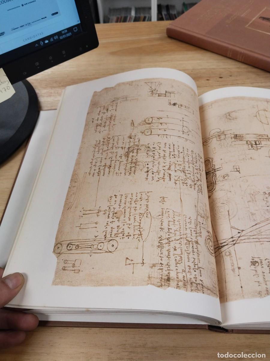 Libros de segunda mano: El C&oacute;dice Atl&aacute;ntico - Leornardo da Vinci. Editorial Folio - Foto 22