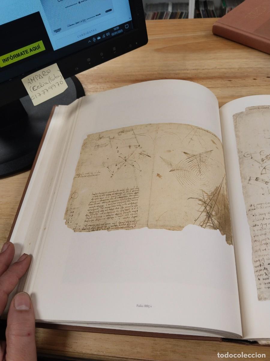 Libros de segunda mano: El C&oacute;dice Atl&aacute;ntico - Leornardo da Vinci. Editorial Folio - Foto 28