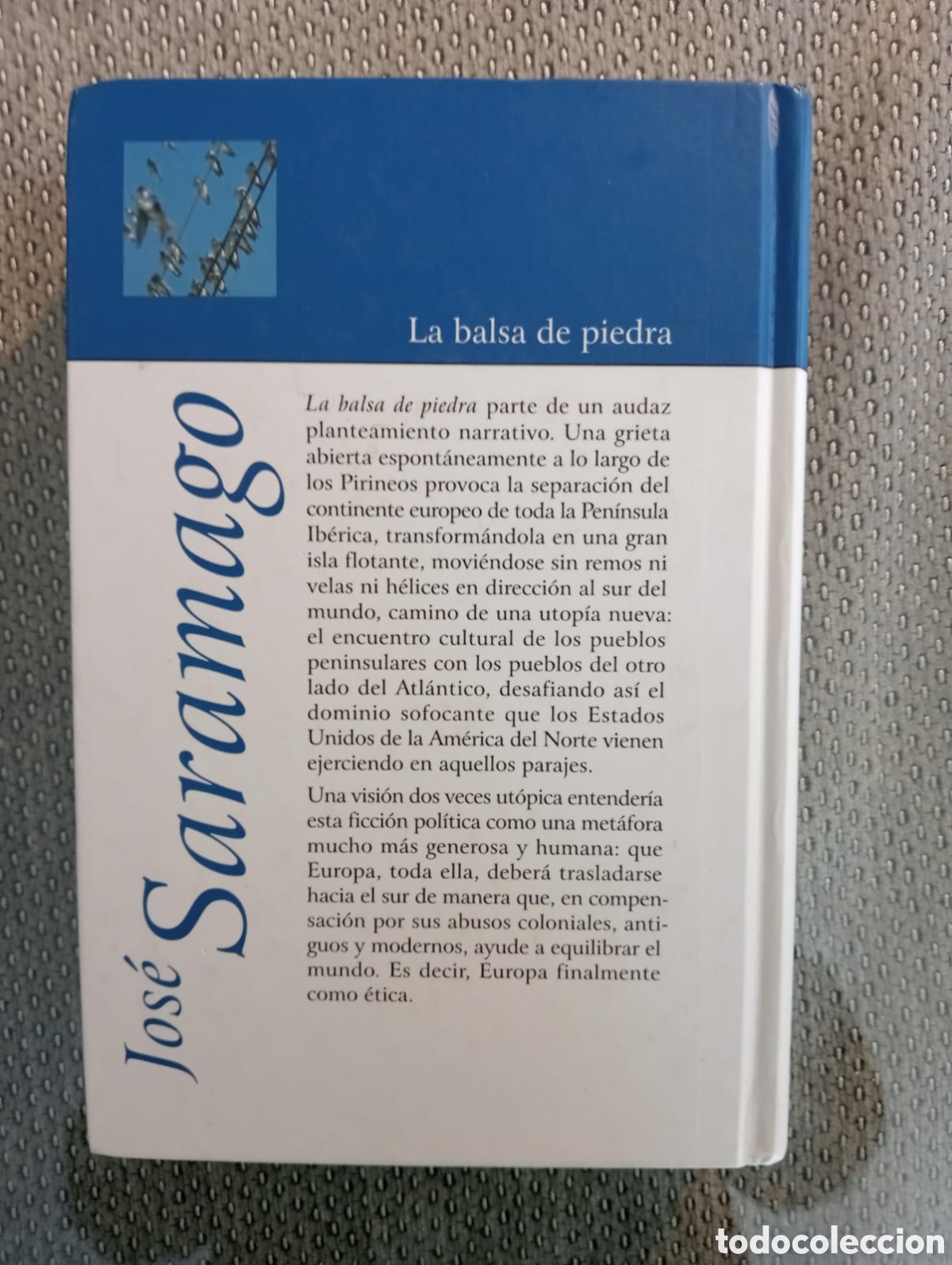 Libros de segunda mano: La balsa de piedra / Jos&eacute; Saramago - Foto 4