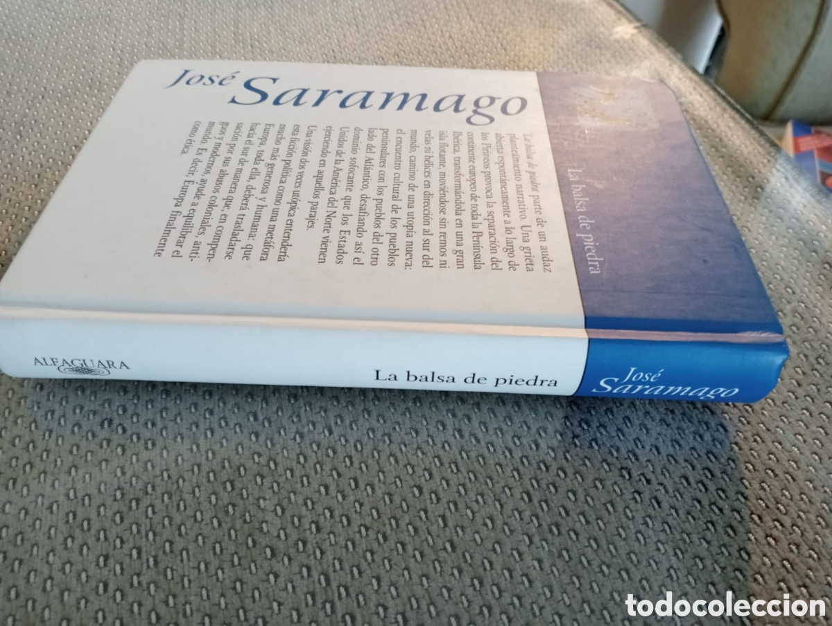 Libros de segunda mano: La balsa de piedra / Jos&eacute; Saramago - Foto 5