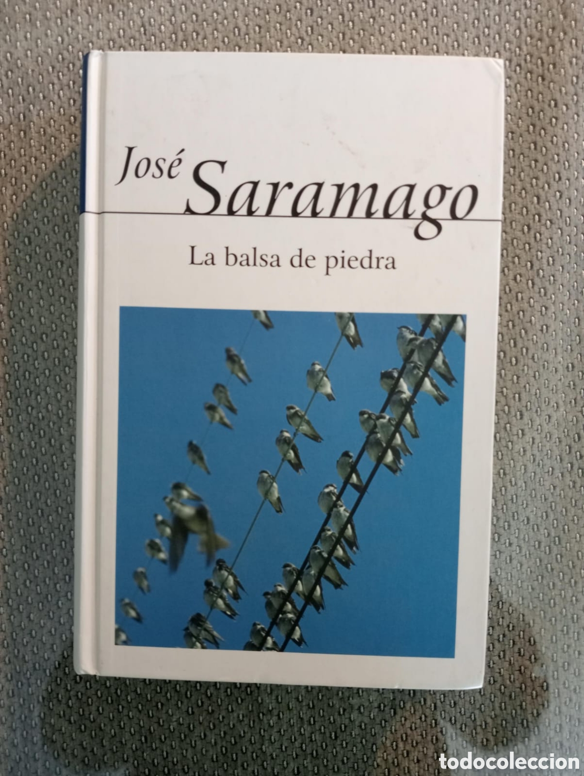 Libros de segunda mano: La balsa de piedra / Jos&eacute; Saramago - Foto 1