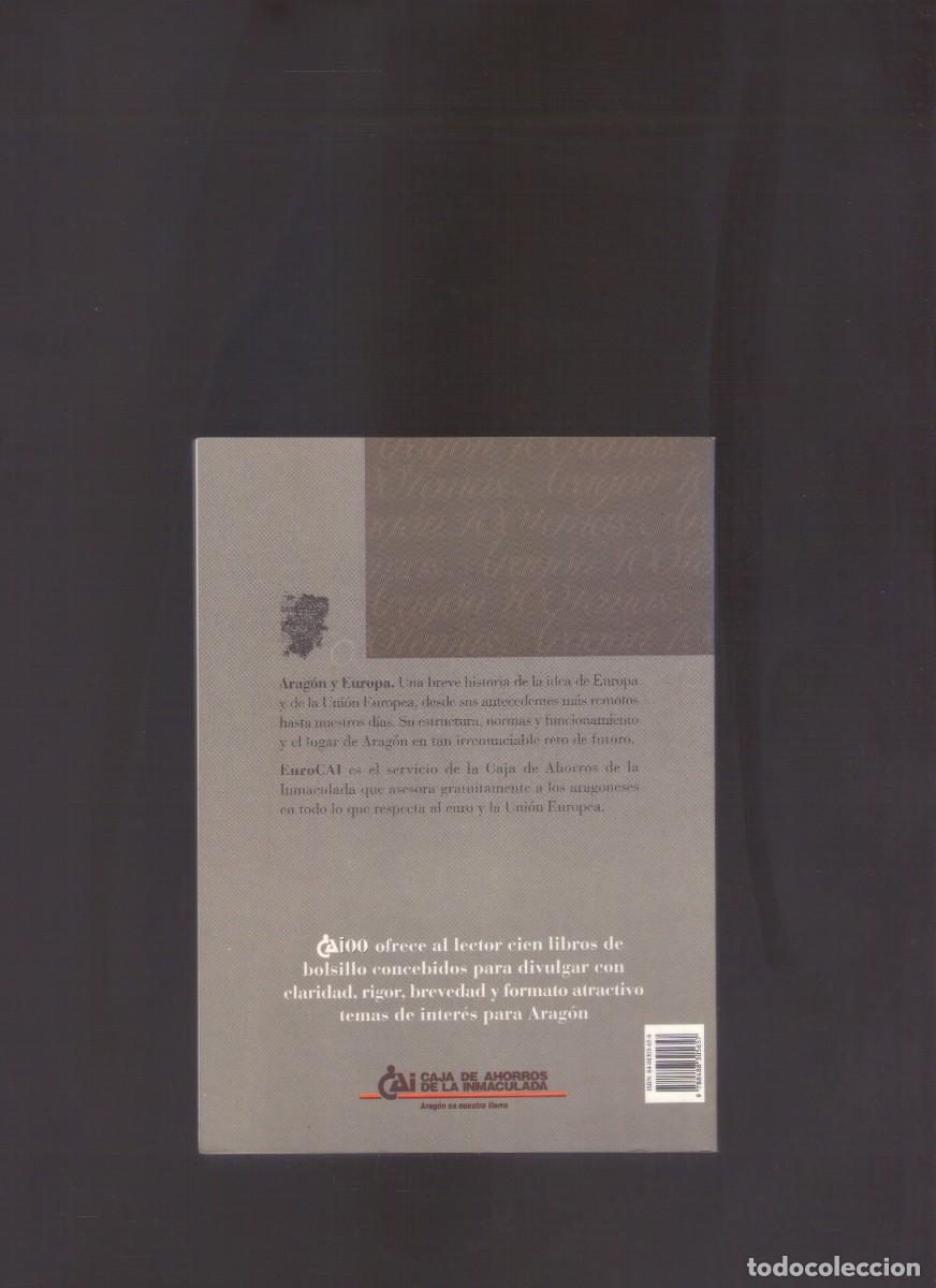 Libros de segunda mano: Bd. Arag&oacute;n y Europa (Servicio EuroCAI) - Foto 2
