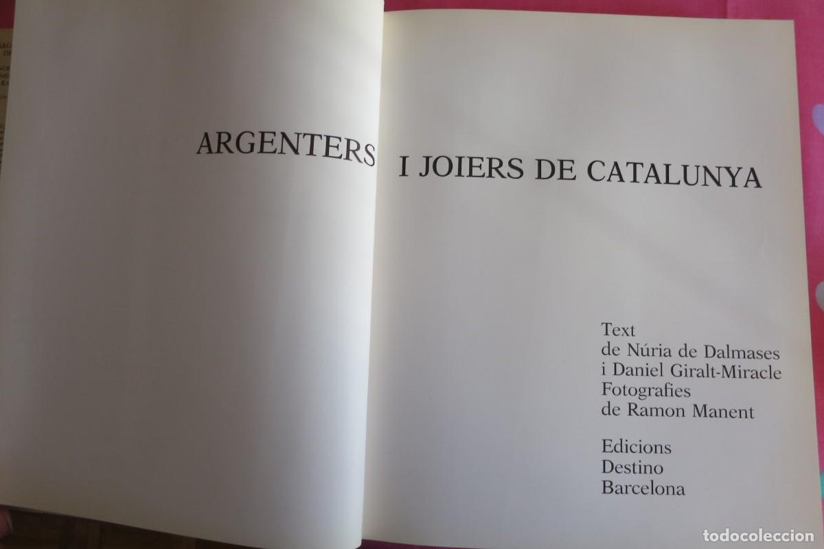 Libros de segunda mano: plateros y joyeros de catalu&ntilde;a - Foto 6
