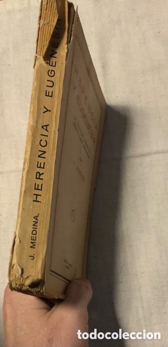 Libros de segunda mano: Herencia y eugenesia. J. Medina - Foto 2