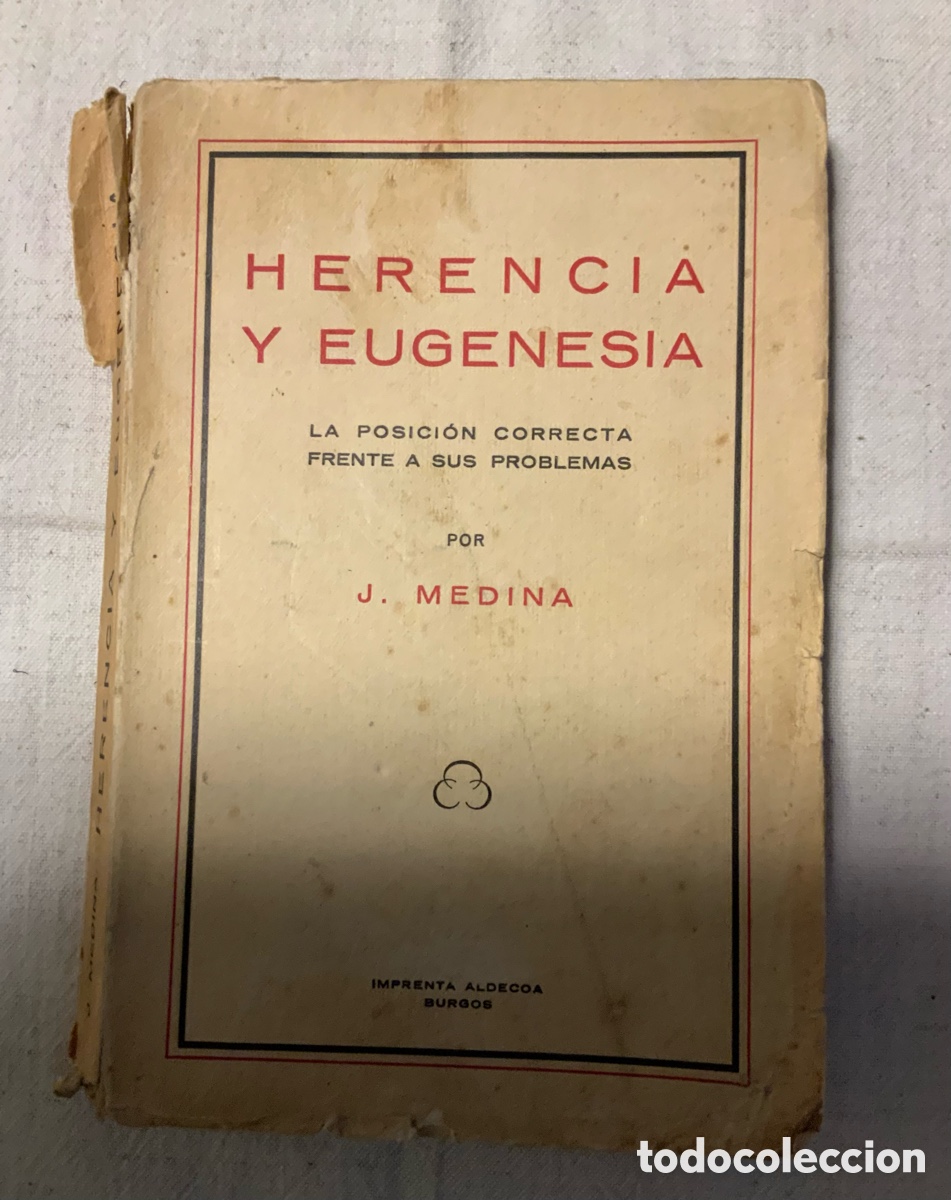 Libros de segunda mano: Herencia y eugenesia. J. Medina - Foto 1
