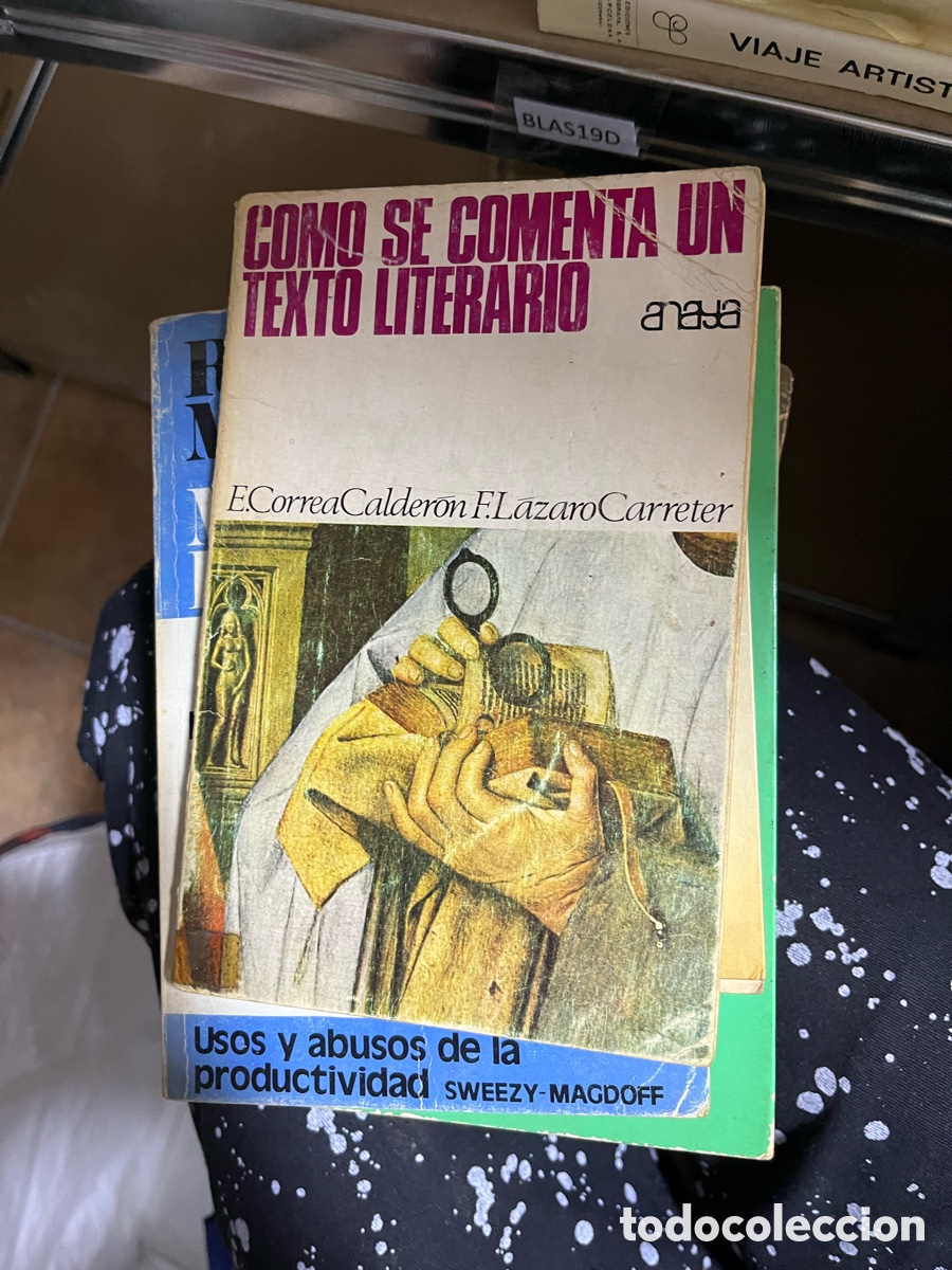 Libri di seconda mano: BLAS19D COMO SE COMENTA UN TEXTO LITERARIO E.Correa Calderon F.Lazaro Carreter