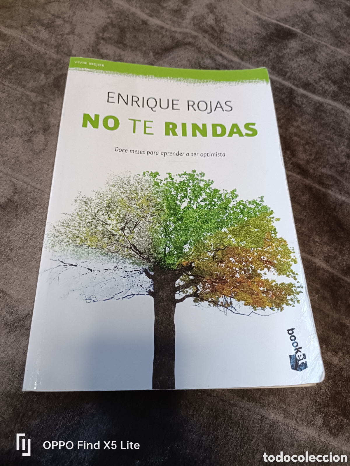 Libros de segunda mano: Libro No te Rindas -Enrique Rojas- Editorial Booket - Foto 1
