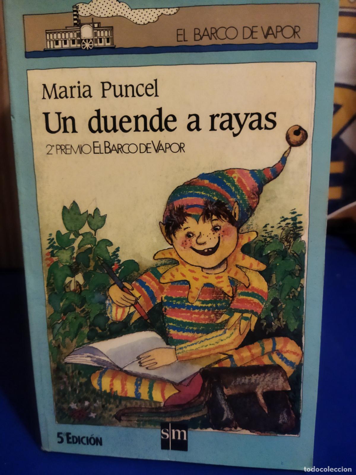 Libros de segunda mano: Un duende a rayas Mar&iacute;a Puncel - Foto 1