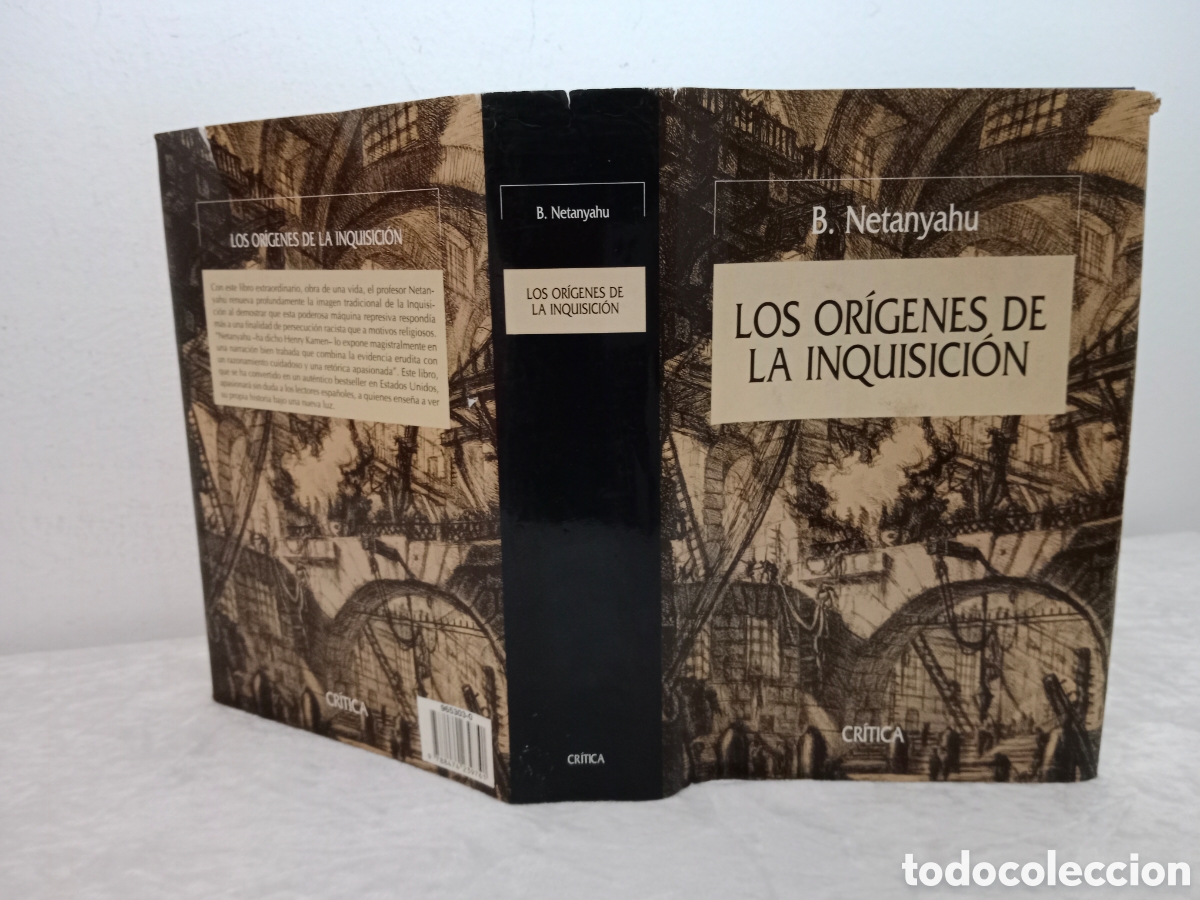 Libros de segunda mano: B. NETANYAHU, LOS OR&Iacute;GENES DE LA INQUISICI&Oacute;N, ED.. CR&Iacute;TICA, PRIMERA EDICI&Oacute;N - Foto 2