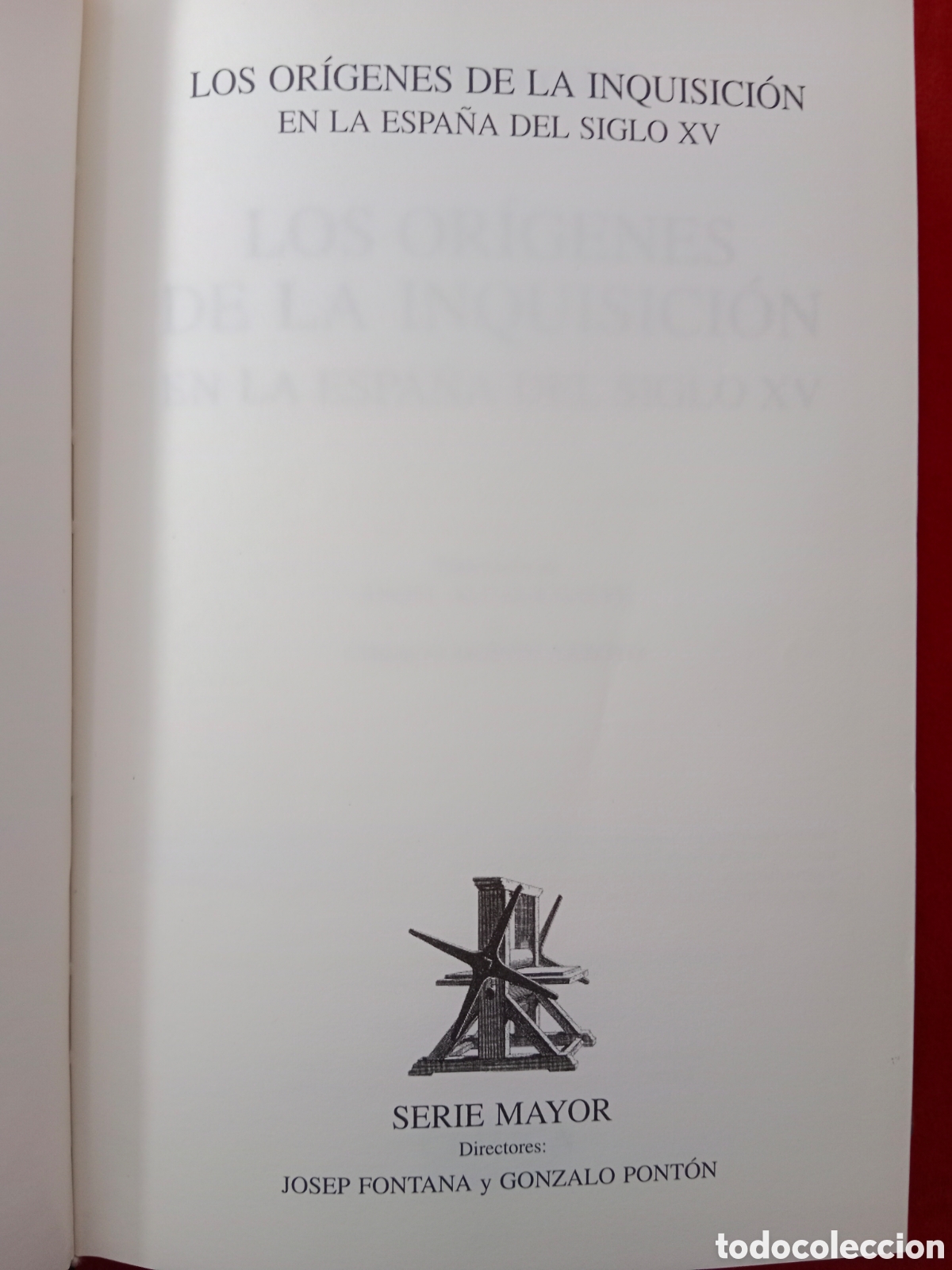 Libros de segunda mano: B. NETANYAHU, LOS OR&Iacute;GENES DE LA INQUISICI&Oacute;N, ED.. CR&Iacute;TICA, PRIMERA EDICI&Oacute;N - Foto 6