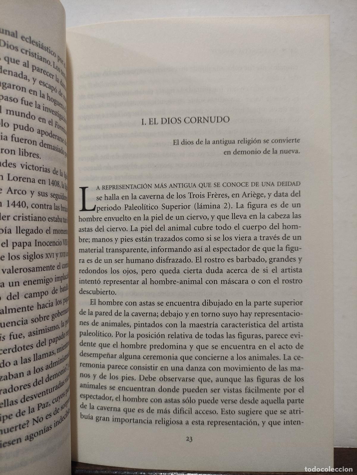 Libros de segunda mano: EL DIOS DE LOS BRUJOS - MARGARET A. MURRAY - Foto 6