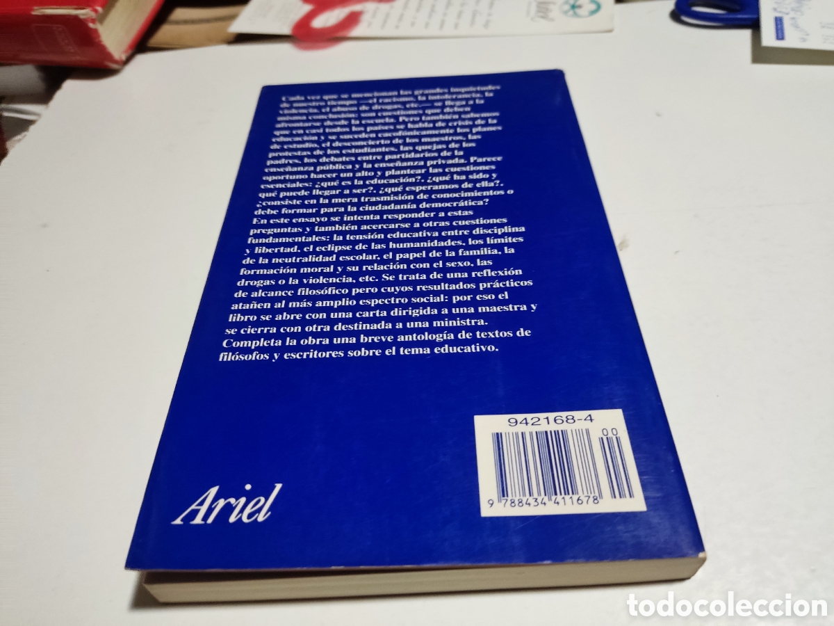 Libros de segunda mano: Libro El Valor de Educar de Fernando Savater - Foto 4