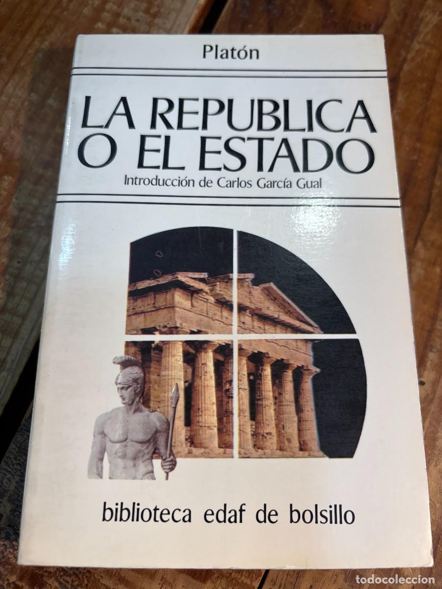 Libros de segunda mano: La rep&uacute;blica o el estado - Foto 1