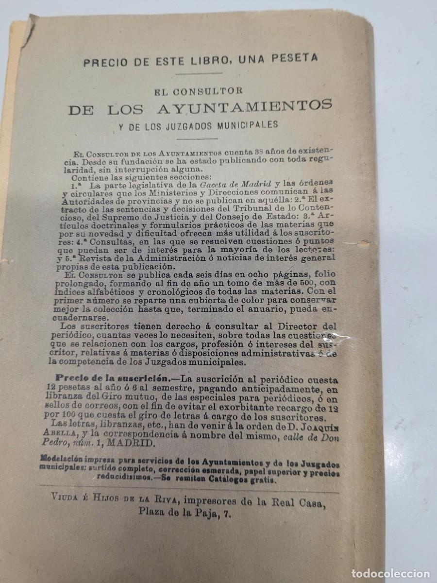 Libros de segunda mano: LEY DE SUFRAGIO UNIVERSAL 1890 - Foto 2