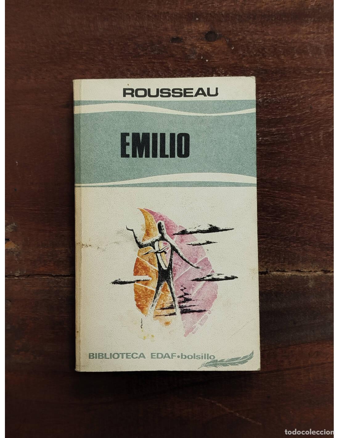 Libros de segunda mano: EMILIO. Rousseau. Biblioteca Edaf. 1977. - Foto 1