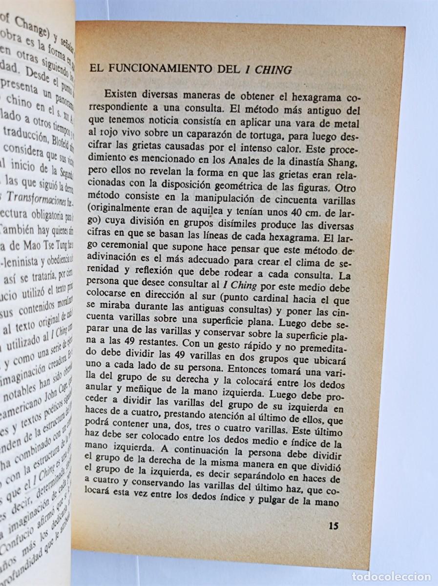 Libros de segunda mano: LIBRO I CHING EDICI&Oacute;N Y VERSI&Oacute;N MIRKO LAUER CON DESPLEGABLE EDICIONES DE BOLSILLO - Foto 19