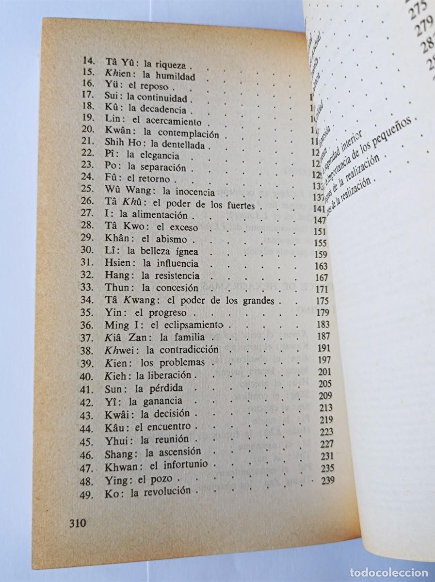 Libros de segunda mano: LIBRO I CHING EDICI&Oacute;N Y VERSI&Oacute;N MIRKO LAUER CON DESPLEGABLE EDICIONES DE BOLSILLO - Foto 22
