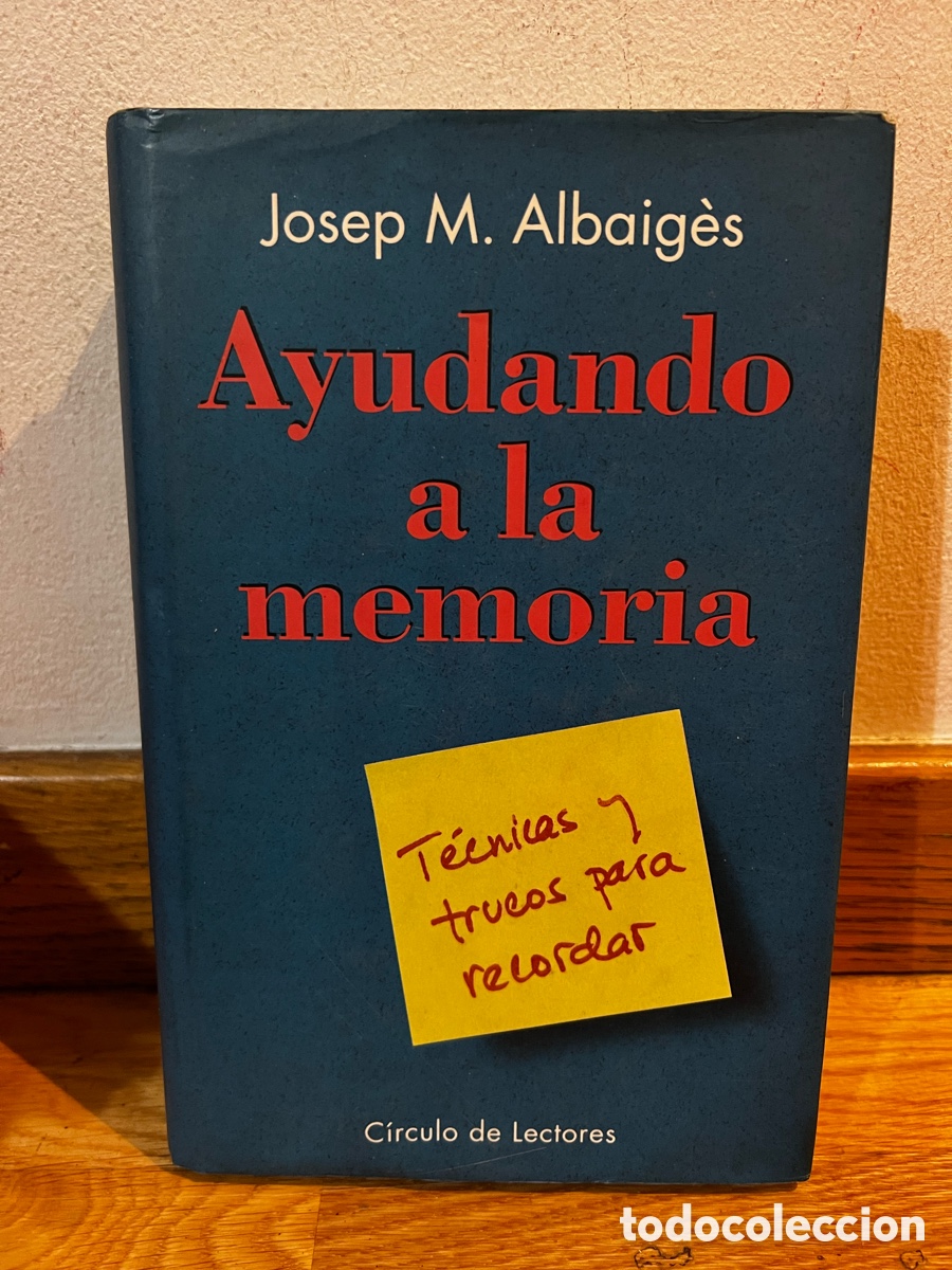 Libros de segunda mano: Josep M. Albaig&egrave;s Ayudando a la memoria - Foto 1