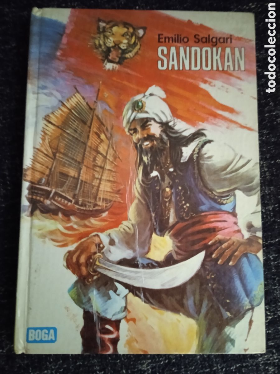 Libros de segunda mano: SANDOKAN / EMILIO SALGARI -ED. BOGA 1973 - Foto 1