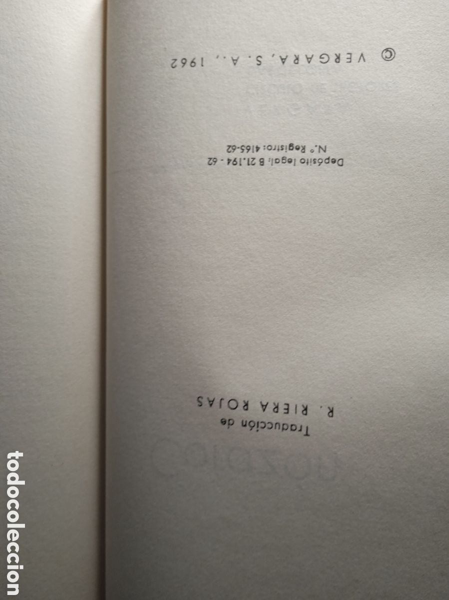Libros de segunda mano: CORAZ&Oacute;N, / EDMUNDO DE AMICIS -ED. VERGARA 1962 - Foto 2