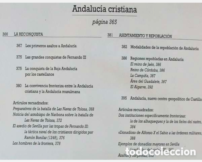 Libros de segunda mano: Historia de Andaluc&iacute;a. 3 vol&uacute;menes. - Foto 10