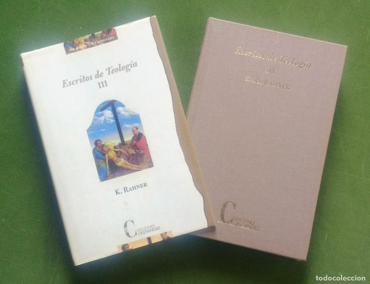 Libros de segunda mano: ESCRITOS DE TEOLOG&Iacute;A - Vol. III - KARL RAHNER. - Foto 1