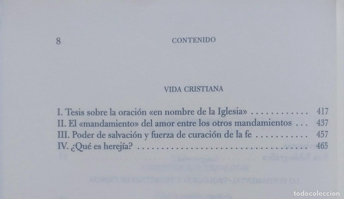 Libros de segunda mano: ESCRITOS DE TEOLOG&Iacute;A - Vol. V - KARL RAHNER. - Foto 3