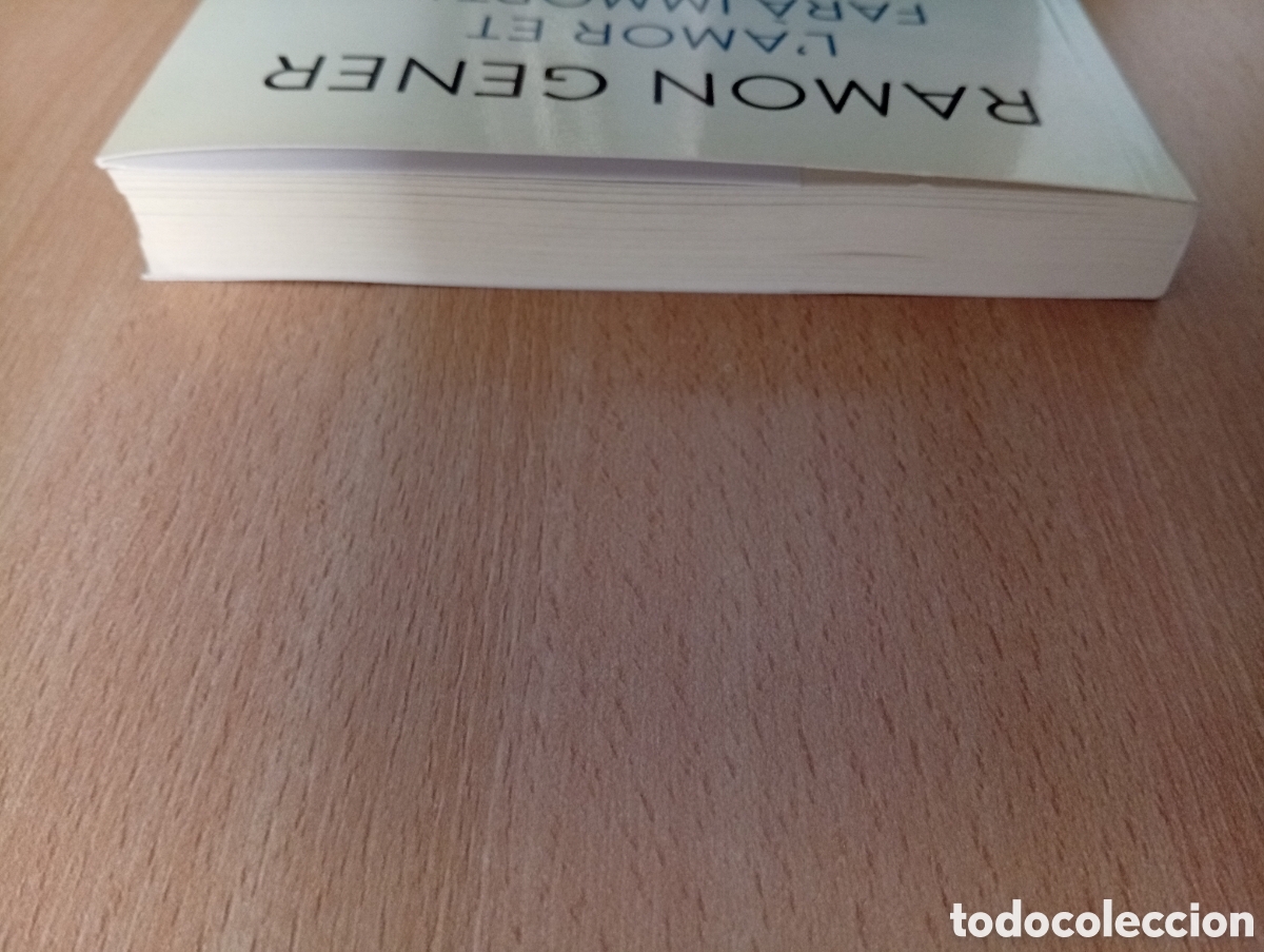 Libros de segunda mano: LAMOR ET FAR&Agrave; IMMORTAL. RAMON GENER - Foto 4