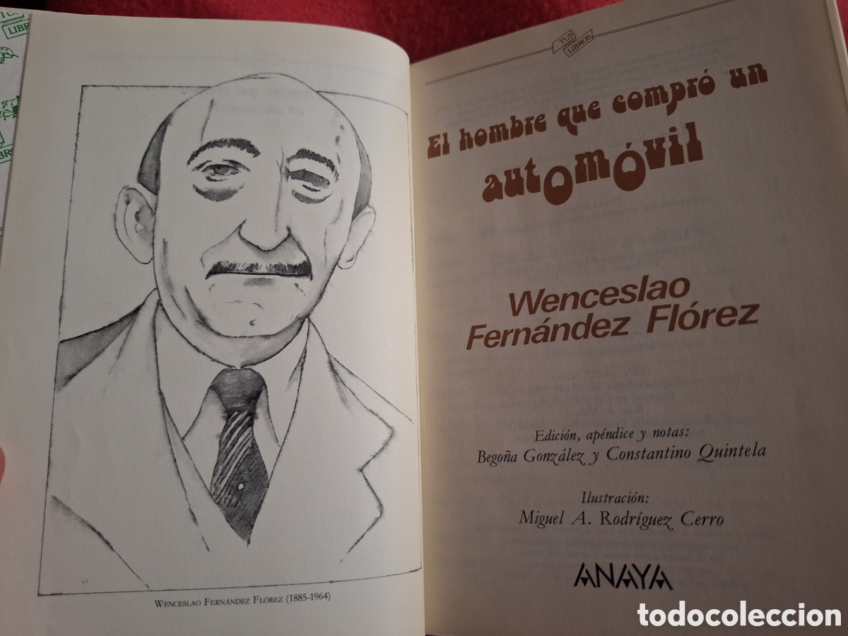 Libros de segunda mano: El hombre que compr&oacute; un autom&oacute;vil Anaya - Foto 3