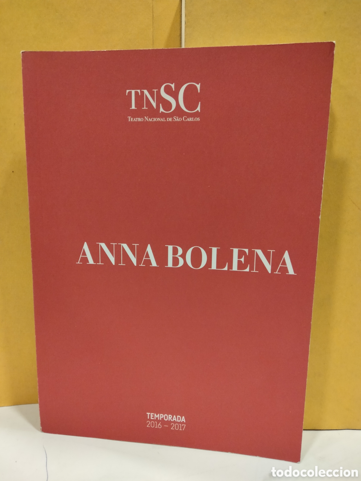 Second hand books: Anna Bolena. Teatro nacional de S&atilde;o Carlos