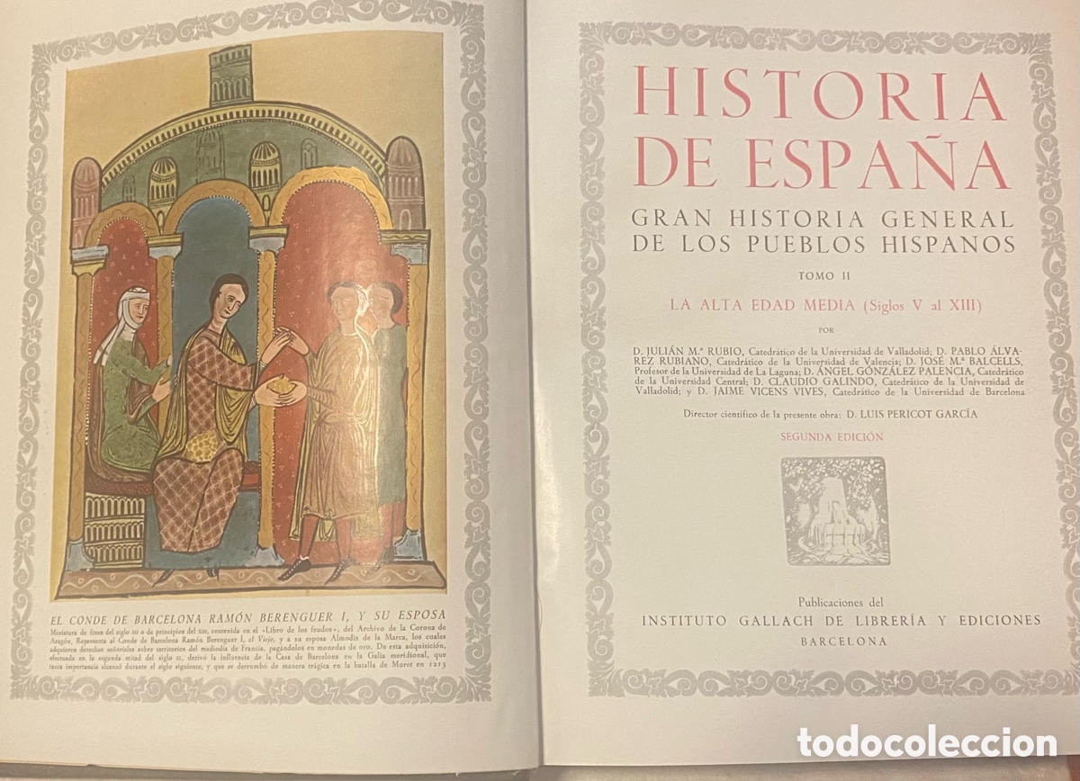 Libros de segunda mano: Historia de Espa&ntilde;a. Instituto Gallach. 6 tomos - Foto 5