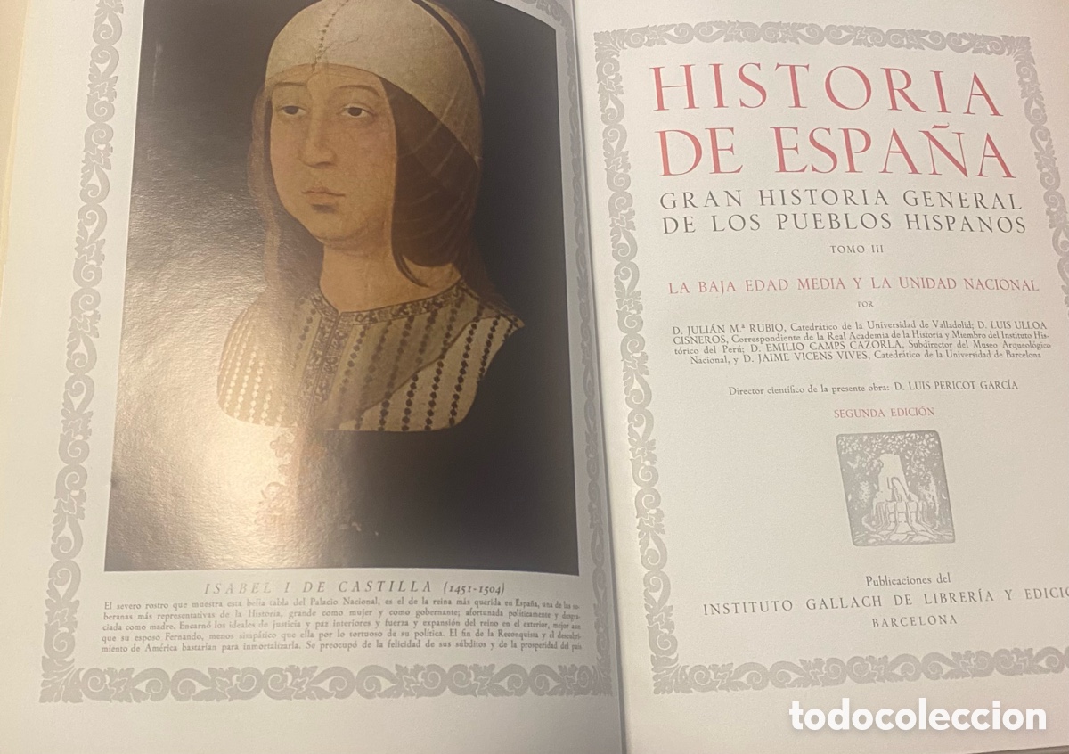 Libros de segunda mano: Historia de Espa&ntilde;a. Instituto Gallach. 6 tomos - Foto 7
