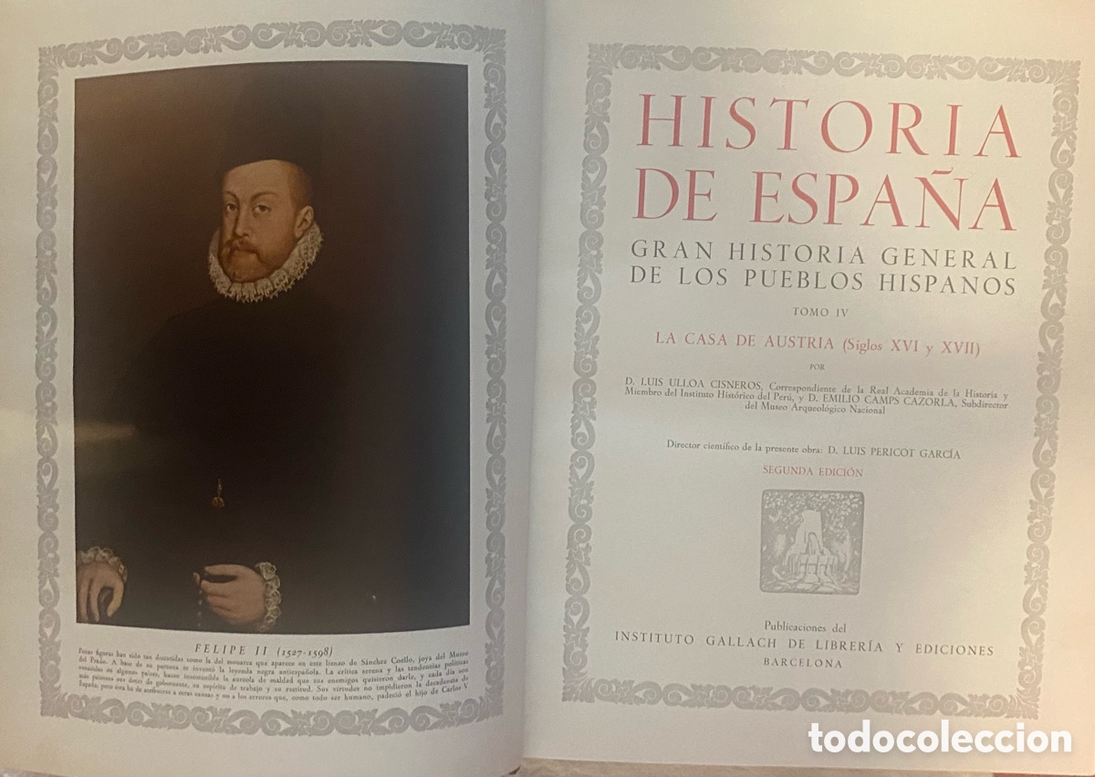 Libros de segunda mano: Historia de Espa&ntilde;a. Instituto Gallach. 6 tomos - Foto 9