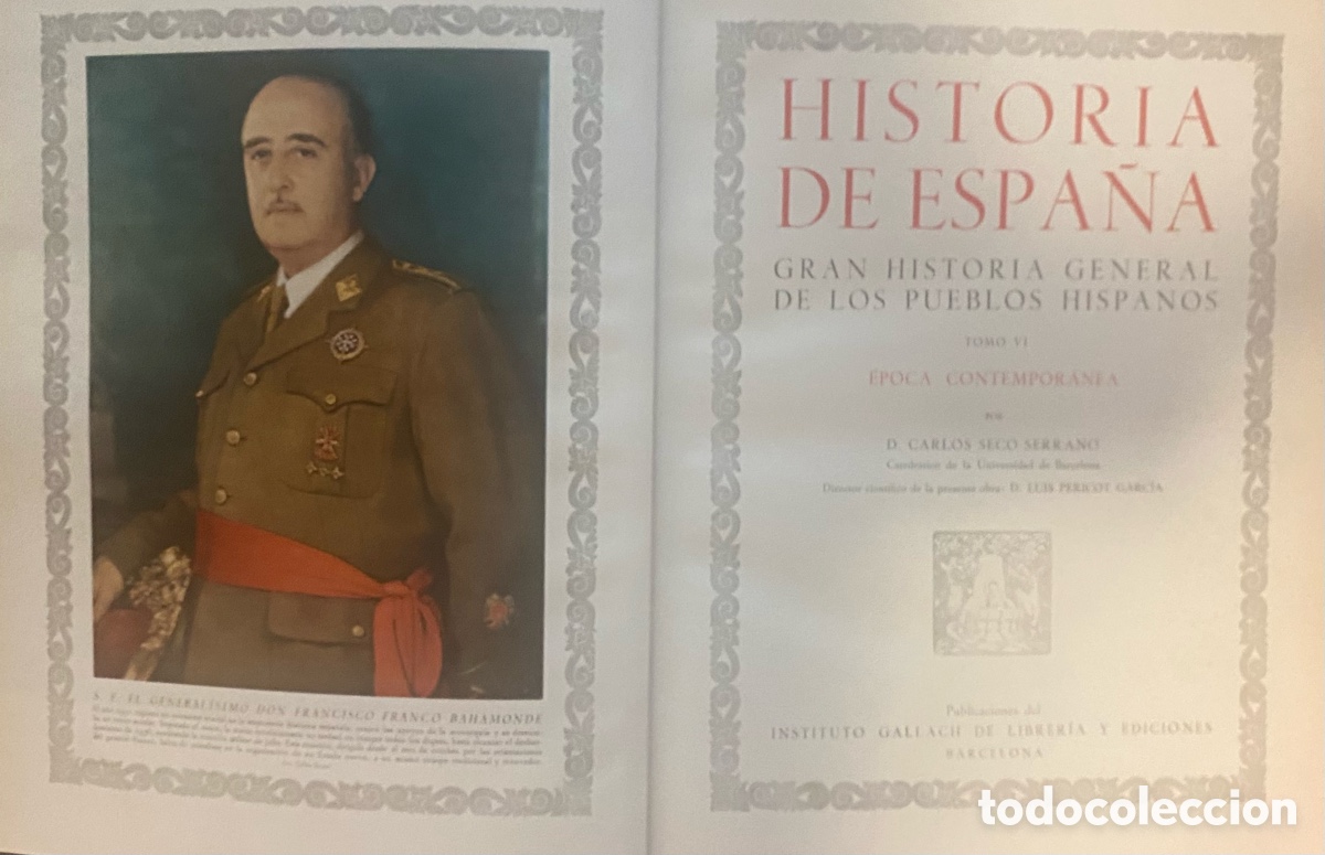 Libros de segunda mano: Historia de Espa&ntilde;a. Instituto Gallach. 6 tomos - Foto 13