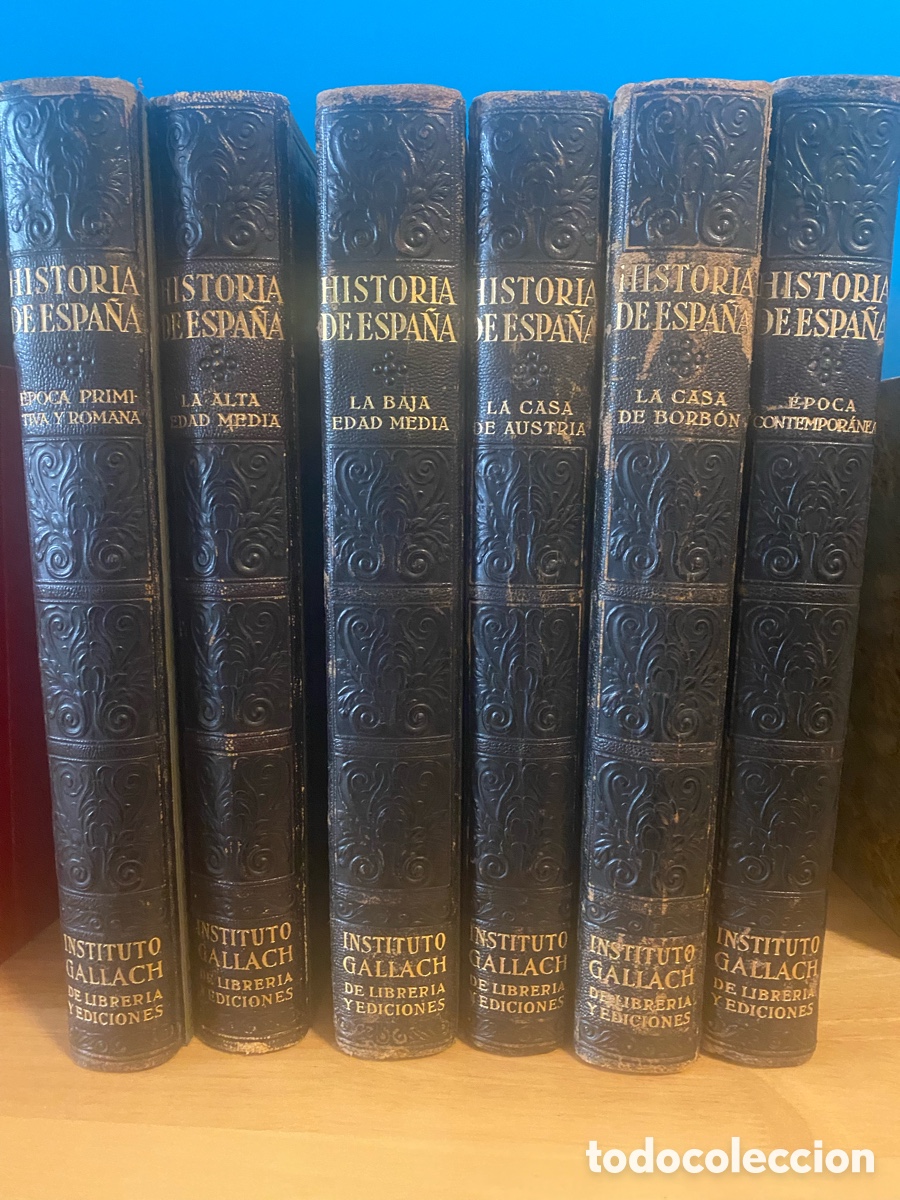 Libros de segunda mano: Historia de Espa&ntilde;a. Instituto Gallach. 6 tomos - Foto 1