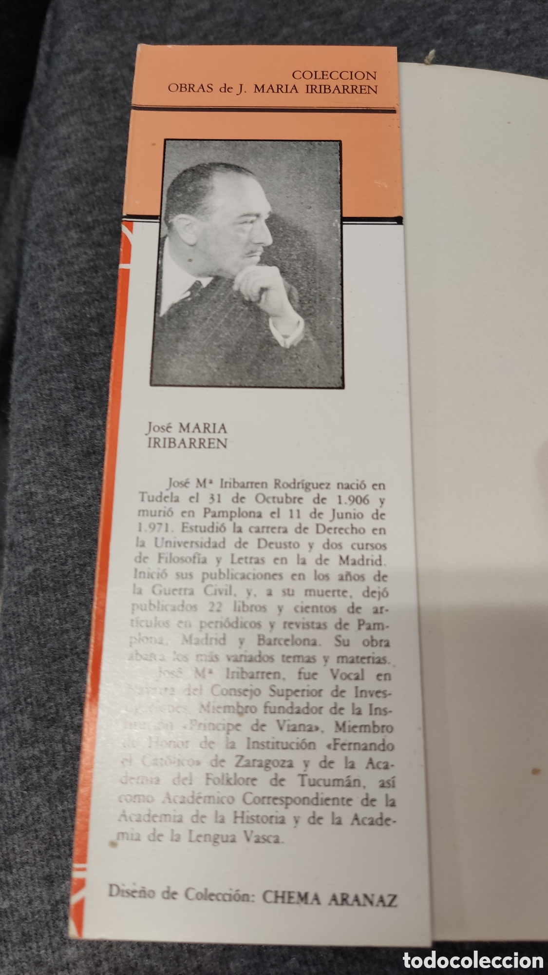 Libros de segunda mano: Caj&oacute;n de sastre. Jos&eacute; Mar&iacute;a Iribarren - Foto 3