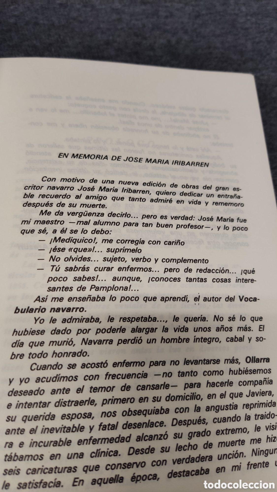 Libros de segunda mano: Caj&oacute;n de sastre. Jos&eacute; Mar&iacute;a Iribarren - Foto 5