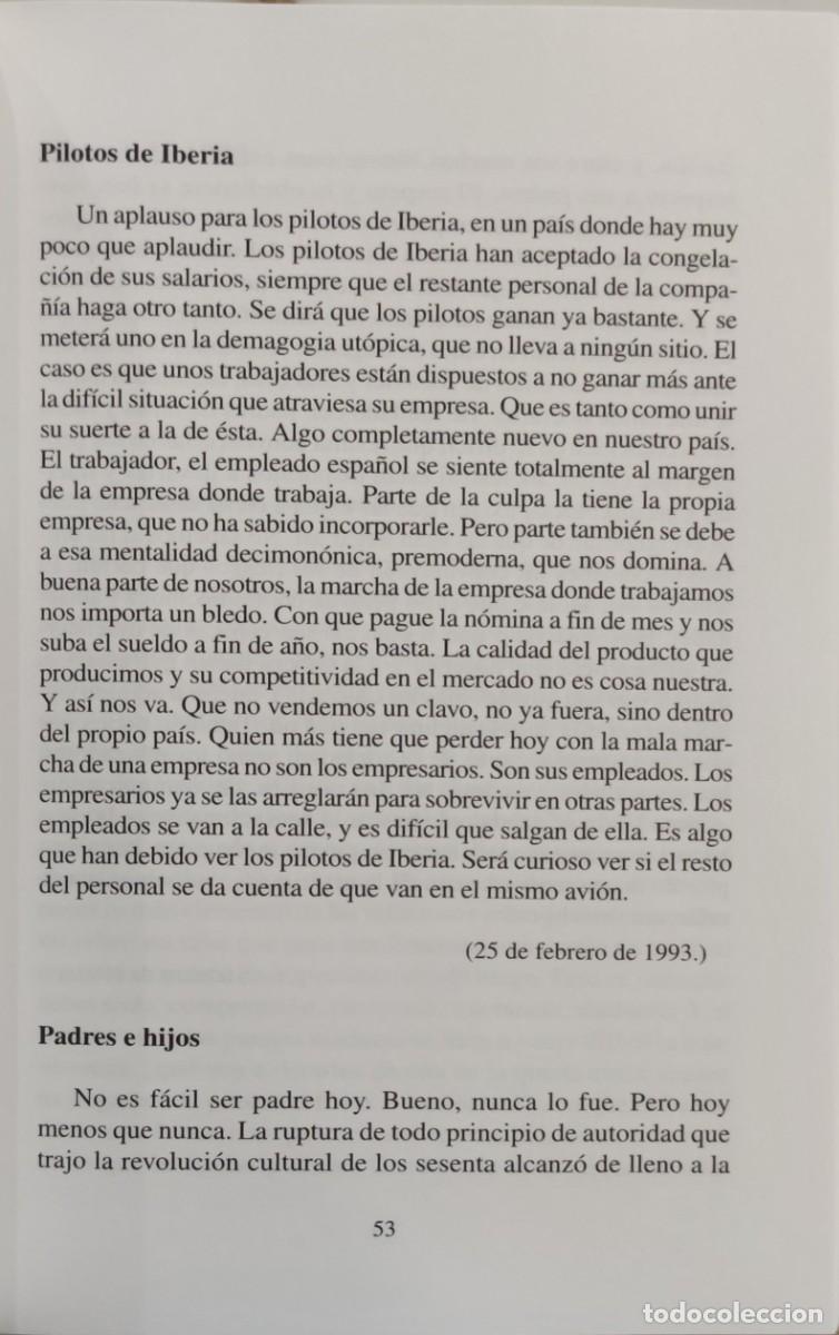 Libros de segunda mano: COMENTARIOS / JOS&Eacute; Y CARRASCAL. MADRID : ESPASA-CALPE, 1994. - Foto 2