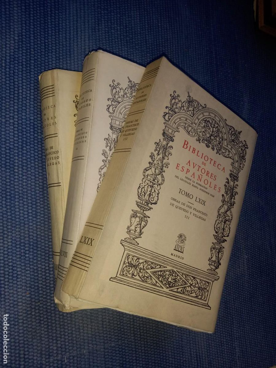 Libros de segunda mano: Obras de Francisco de Quevedo y Villegas - Foto 1