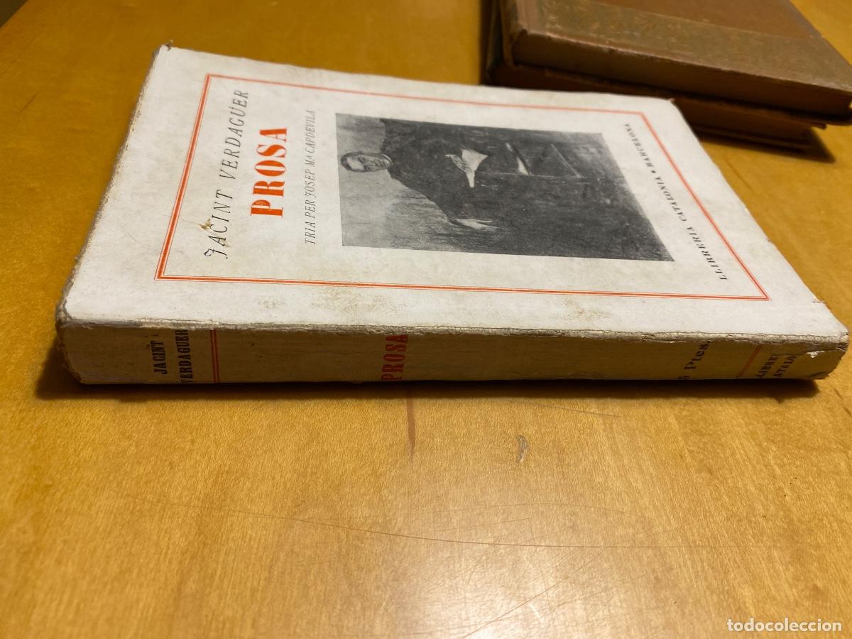 Libros de segunda mano: PROSA. JACINT VERDAGUER . TRIA PER JOSEP M&ordf; CAPDEVILA. 1936 - Foto 2