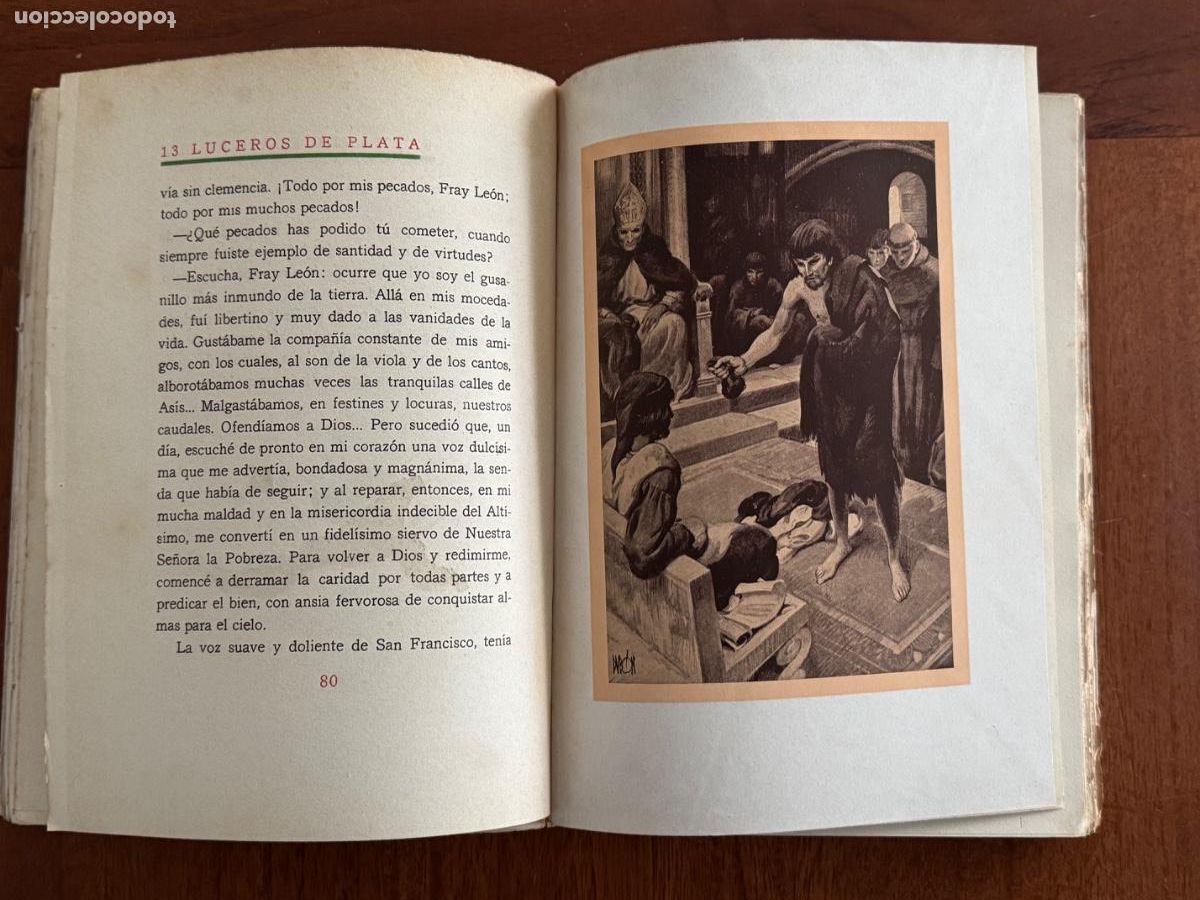 Libros de segunda mano: Fernando Peris Rueda. 13 Luceros de Plata. Ilustraciones de Dub&oacute;n. - Foto 2