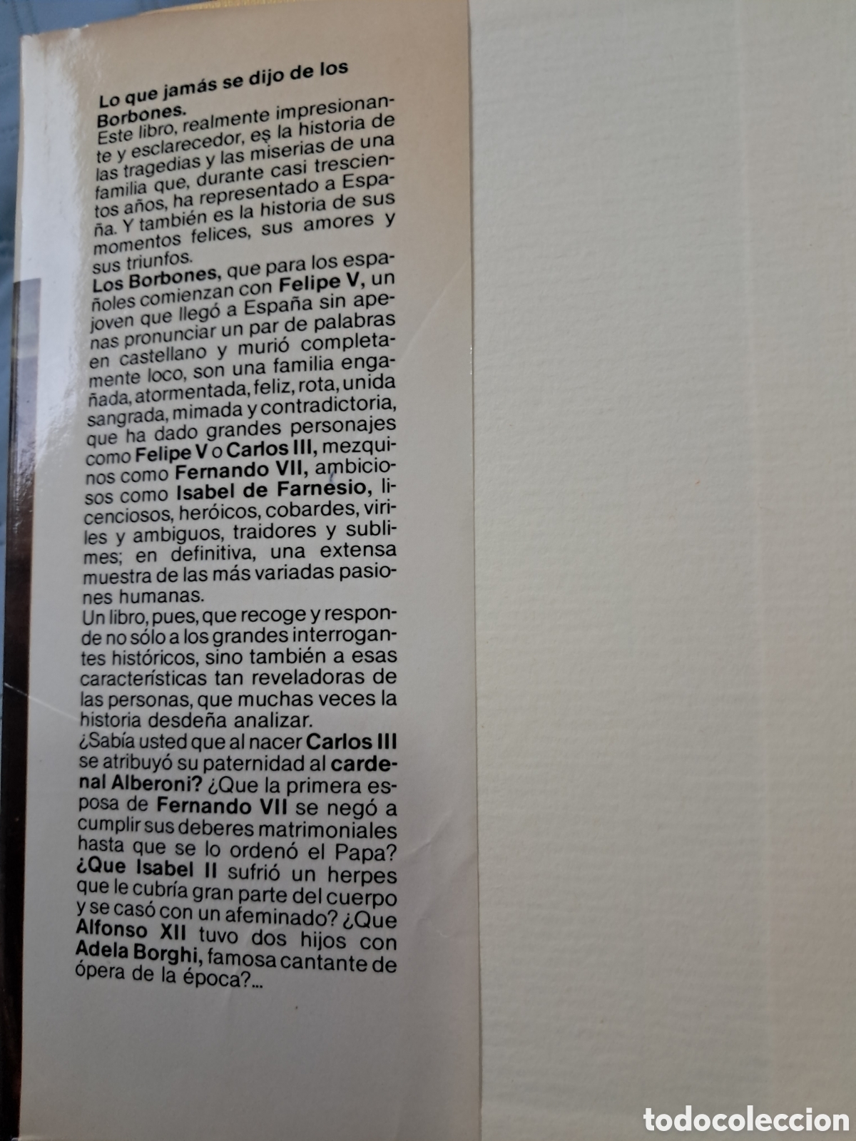 Libros de segunda mano: LOS BORBONES. Una dinast&iacute;a tr&aacute;gica. - Foto 2