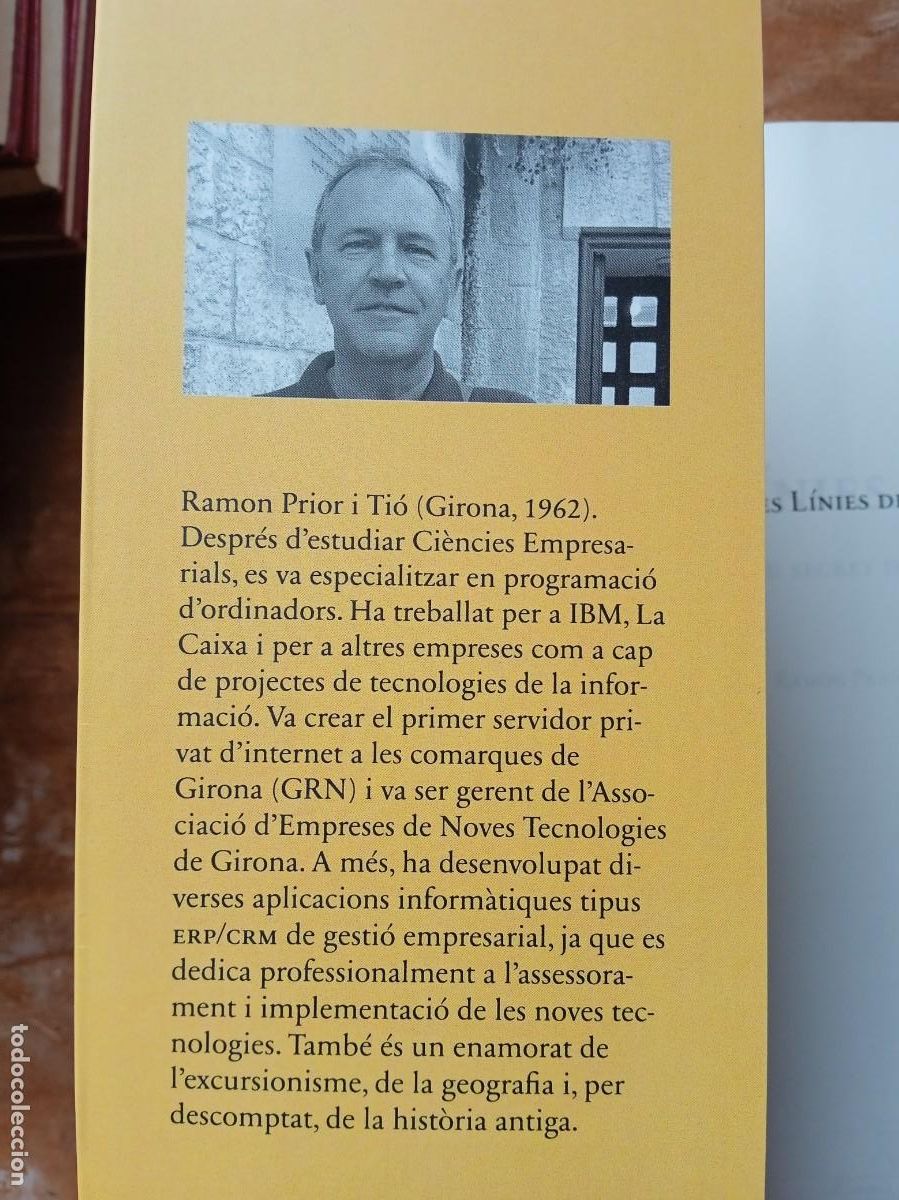 Libros de segunda mano: Les linies de D&eacute;u. Ram&oacute;n Prior i Tio - Foto 2