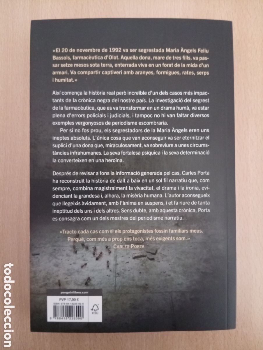 Libros de segunda mano: LA FARMAC&Egrave;UTICA Carles Porta - Foto 2