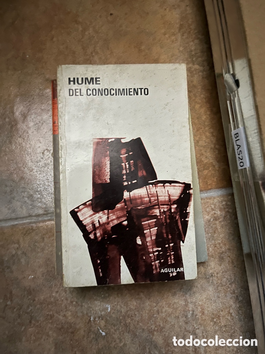 Libros de segunda mano: Blas24B HUME - DEL CONOCIMIENTO - Foto 1