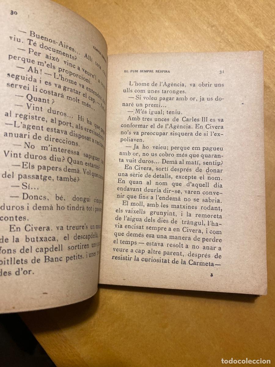 Libros de segunda mano: EL FUM SEMPRE RESPIRA. CLOVIS EIMERIC. COL.LECCIO MON TRESOR - Foto 3