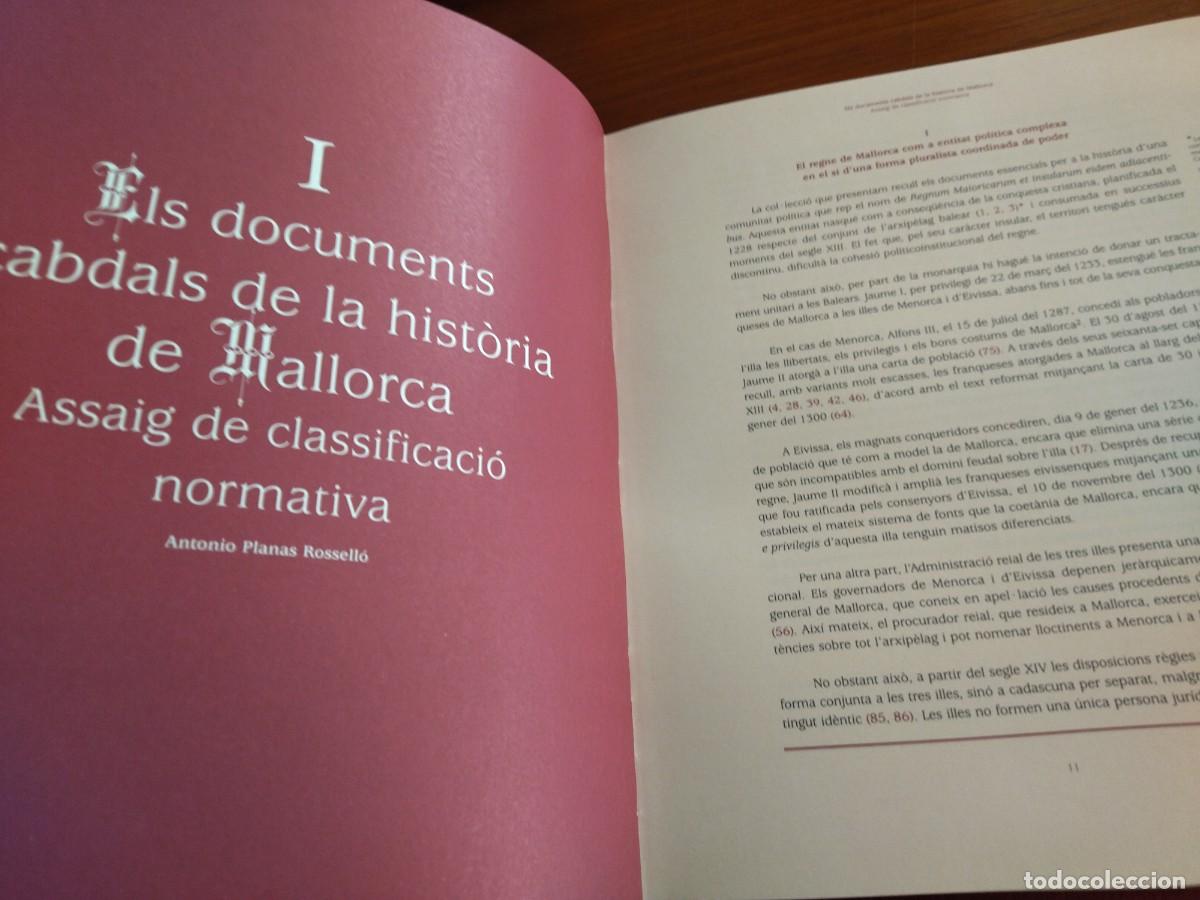 Libros de segunda mano: DOCUMENTS CABDALS DEL REGNE DE MALLORCA. PALMA DE MALLORCA, 2003. - Foto 5