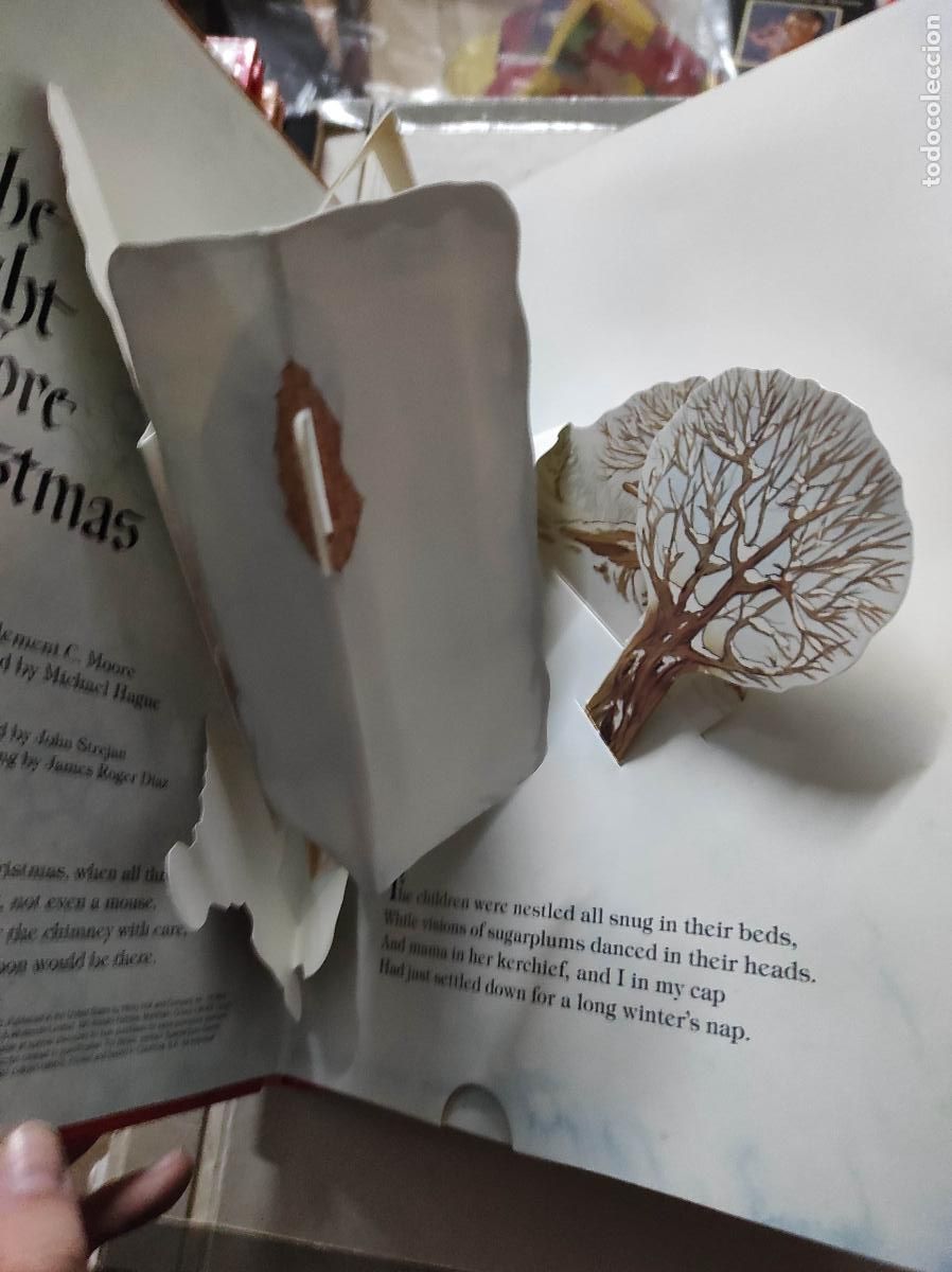 Libros de segunda mano: The Night Before Christmas Clement C. Moore Pop up - Foto 2